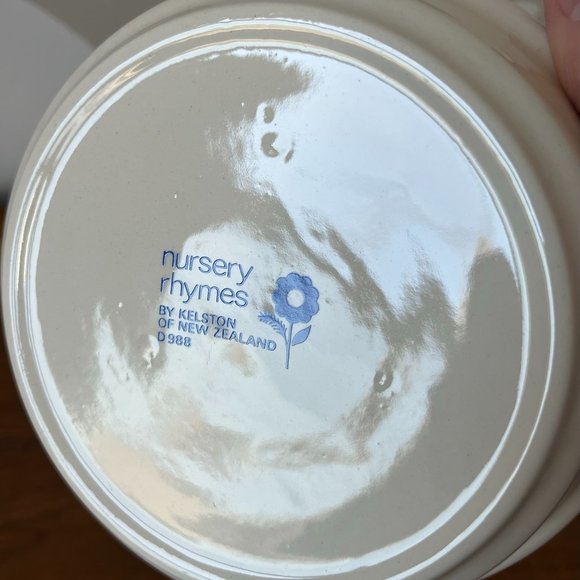 Vintage Little Bo Peep Child's Bowl | Nursery Rhymes by Kelston of New Zealand - Picture 7 of 9